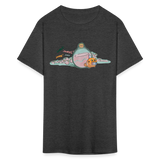 Axie shirt SLP to the moon Tshirt Cute Axie Gift Axie AltCoin T-Shirt - heather black