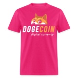 Dogecoin T Shirt Tee Wallstreetbets Doge Coin Crypto Bitcoin T-Shirt Size S-6XL - fuchsia