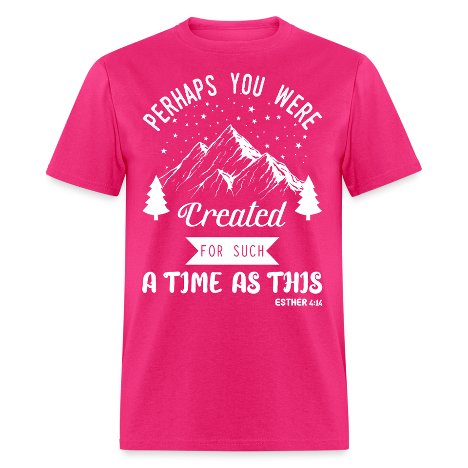 Perhaps you were created shirt Catholic Religious T-Shirt size S-6XL - fuchsia