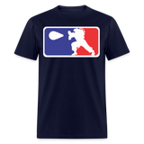 Classic Arcade shirt Video Game Retro Gamer Kung Fu Fighter Martial Arts T-Shirt - navy