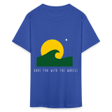 Have fun with the waves shirt Surfboard Surfing Summer T-Shirt Size S-6XL - royal blue