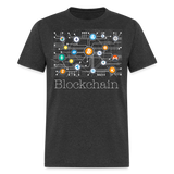 Bitcoin Blockchain shirt BTC ETH LTC XMR Altcoin Hodlers Crypto T-Shirt S-6XL - heather black