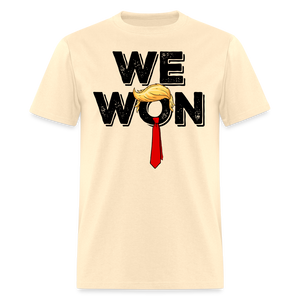 Trump Won Get Over It 2024 shirt Let that sink in T-Shirt size S-6XL - natural