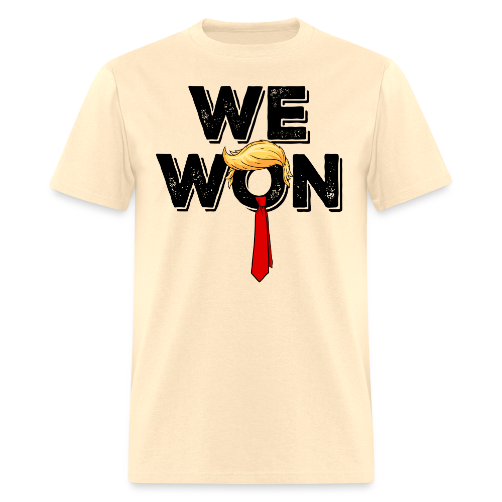 Trump Won Get Over It 2024 shirt Let that sink in T-Shirt size S-6XL - natural