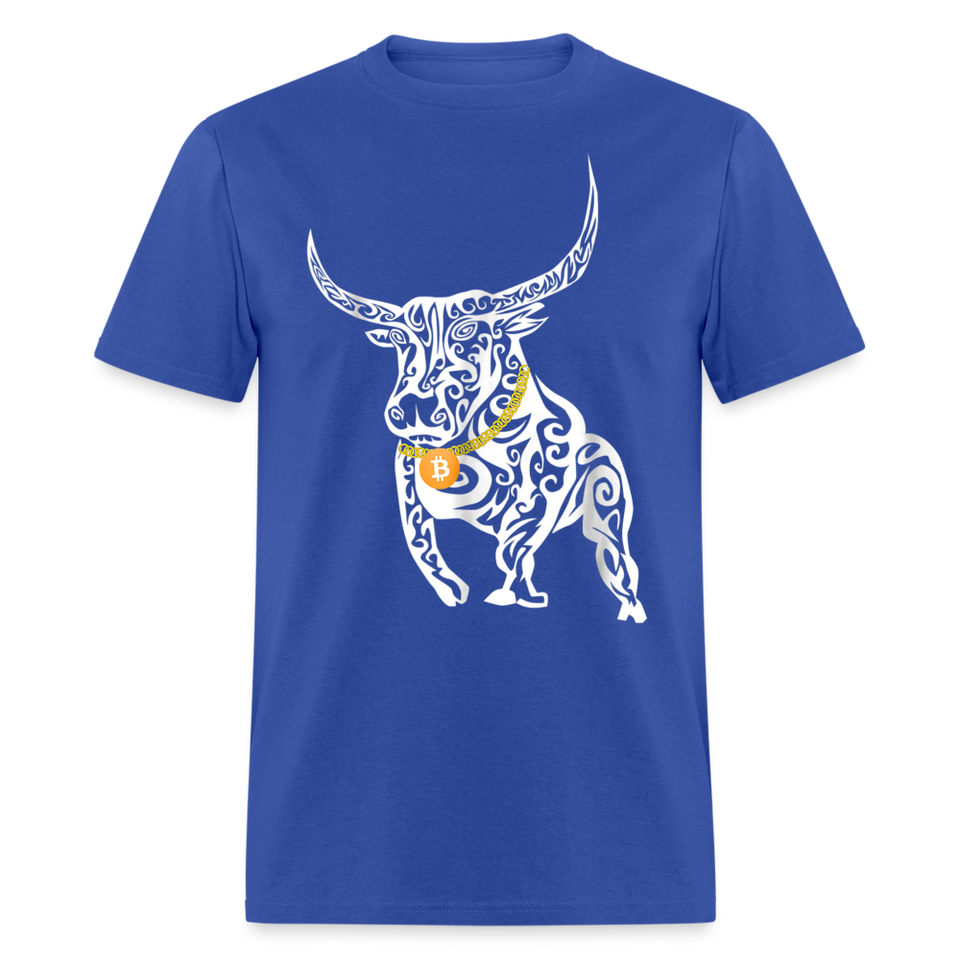 Bitcoin shirt BTC Hodlers Bull Run Fight Crypto Currency HODL T-Shirt Size S-6XL - royal blue