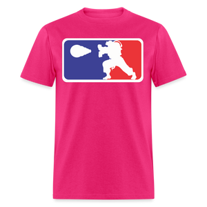 Classic Arcade shirt Video Game Retro Gamer Kung Fu Fighter Martial Arts T-Shirt - fuchsia