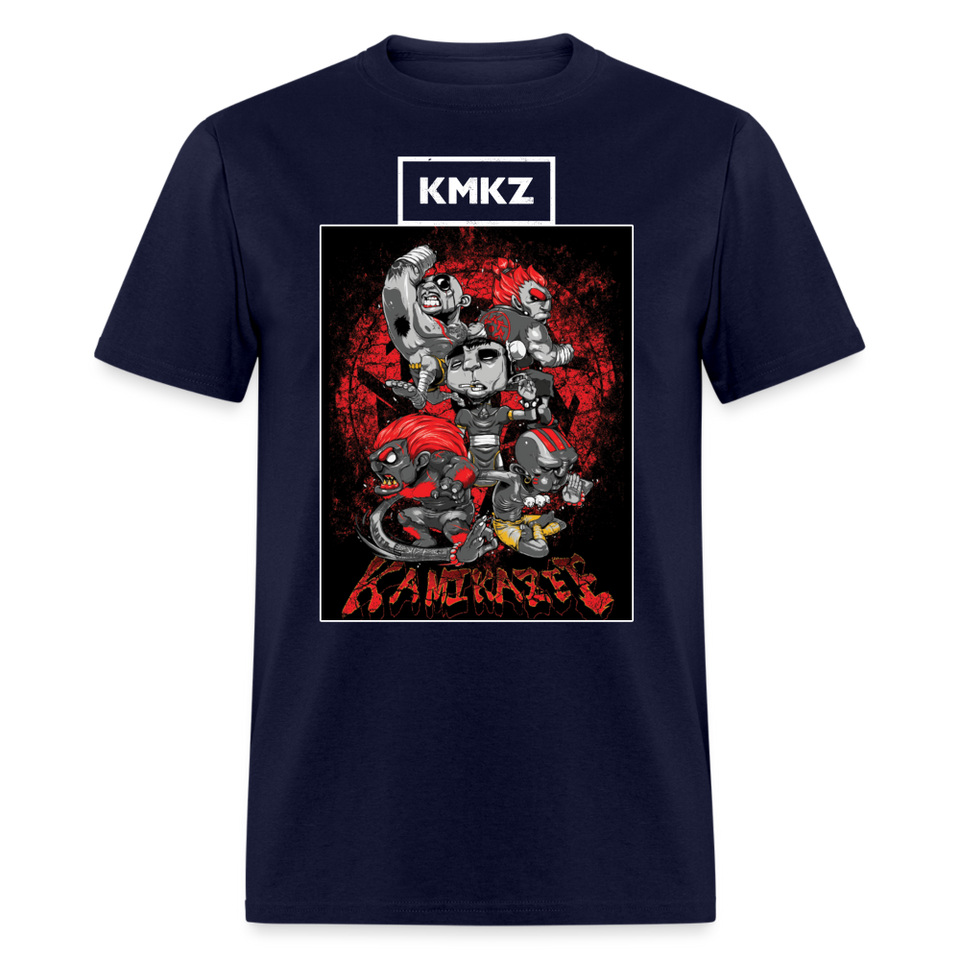Kamikazee shirt KMKZ Pinoy Tshirt Support OPM Band T-Shirt Size S-6XL - navy