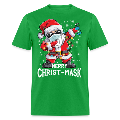 Merry Christmask shirt Ugly Xmas Sweater Christmas Toilet Paper T-shirt S-6XL - bright green
