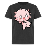 Cute Axolotl Lover Shirt Kawaii Pastel Goth Japan Anime Comic Lovely T-Shirt - heather black