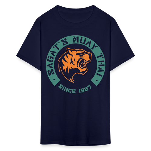 Muay Thai Since 1987 Shirt Classic Video Game Retro Gift T-shirt Size S-6XL - navy