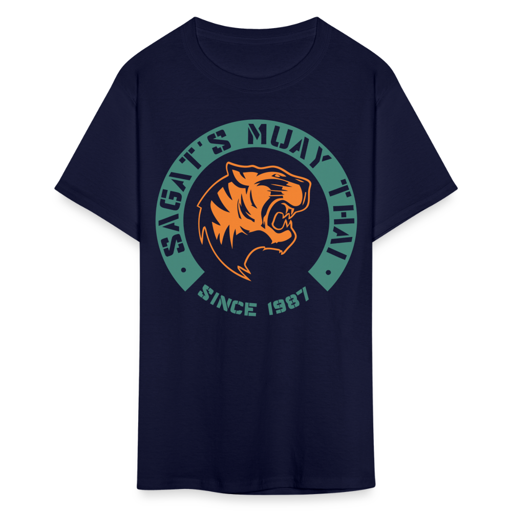 Muay Thai Since 1987 Shirt Classic Video Game Retro Gift T-shirt Size S-6XL - navy