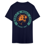 Muay Thai Since 1987 Shirt Classic Video Game Retro Gift T-shirt Size S-6XL - navy