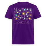 Bitcoin Blockchain shirt BTC ETH LTC XMR Altcoin Hodlers Crypto T-Shirt S-6XL - purple