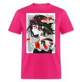 Anime Girl Cute Japanese Aesthetic shirt Anime Tee Otaku Fish Waifu Gift T-Shirt - fuchsia