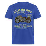 Military Bikers shirt Motorbike Motorcycling US Army USA T-Shirt size S-6XL - royal blue