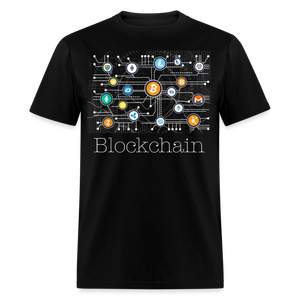 Bitcoin Blockchain shirt BTC ETH LTC XMR Altcoin Hodlers Crypto T-Shirt S-6XL - black