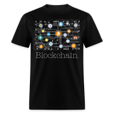 Bitcoin Blockchain shirt BTC ETH LTC XMR Altcoin Hodlers Crypto T-Shirt S-6XL - black