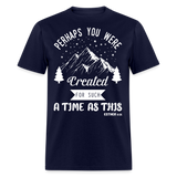 Perhaps you were created shirt Catholic Religious T-Shirt size S-6XL - navy