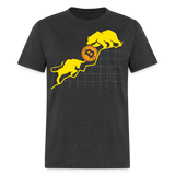 Bitcoin shirt BTC Hodlers Bull Run Fight Bear Market Crypto T-Shirt Size S-6XL - heather black