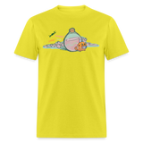 Axie shirt SLP to the moon Tshirt Cute Axie Gift Axie AltCoin T-Shirt - yellow
