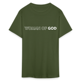 Woman of God shirt Catholic Religious T-Shirt size S-6XL - military green