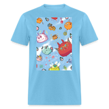 Cute Axie shirt Fan Art Axie Metaverse Friends Classic T-Shirt size S-6XL - aquatic blue