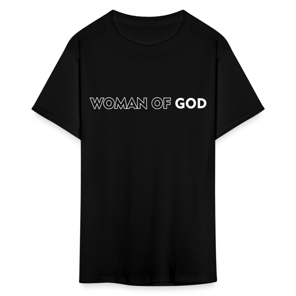 Woman of God shirt Catholic Religious T-Shirt size S-6XL - black