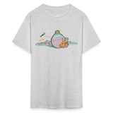 Axie shirt SLP to the moon Tshirt Cute Axie Gift Axie AltCoin T-Shirt - heather gray