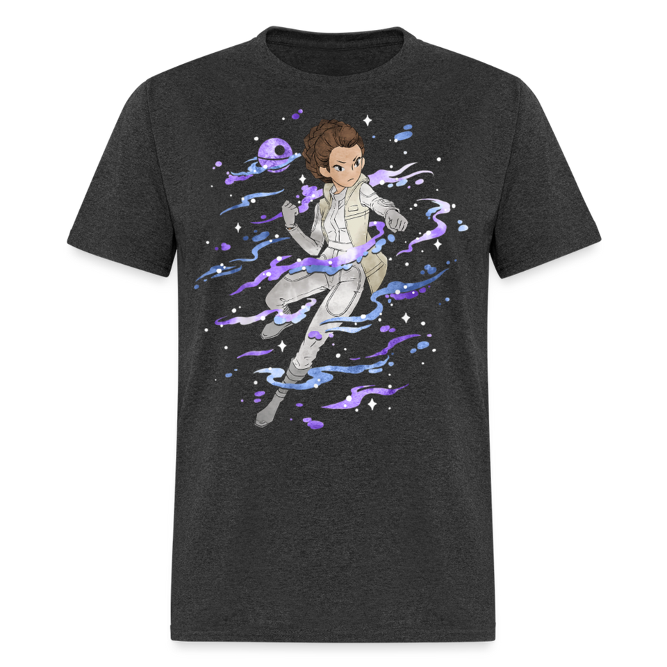 Cute Waifu shirt Anime Princess T-Shirt size S-6XL - heather black