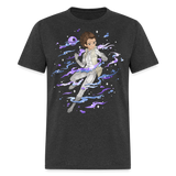 Cute Waifu shirt Anime Princess T-Shirt size S-6XL - heather black