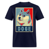 Dogecoin T Shirt Tee Wallstreetbets Doge Coin Crypto Bitcoin T-Shirt Size S-6XL - navy