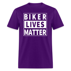 Biker Lives Matter Shirt Motorcycle Biker Rider t shirt Size S-6XL - purple