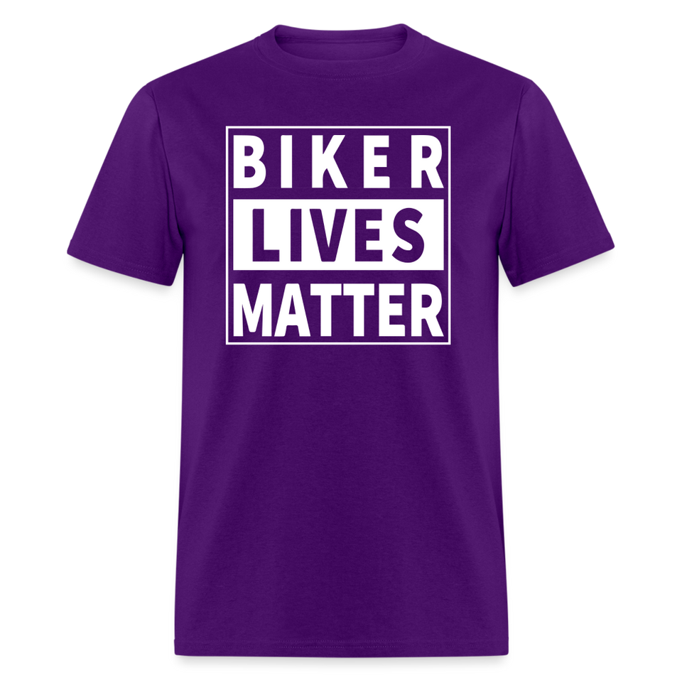 Biker Lives Matter Shirt Motorcycle Biker Rider t shirt Size S-6XL - purple