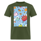 Cute Axie shirt Fan Art Axie Metaverse Friends Classic T-Shirt size S-6XL - military green