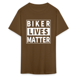 Biker Lives Matter Shirt Motorcycle Biker Rider t shirt Size S-6XL - brown