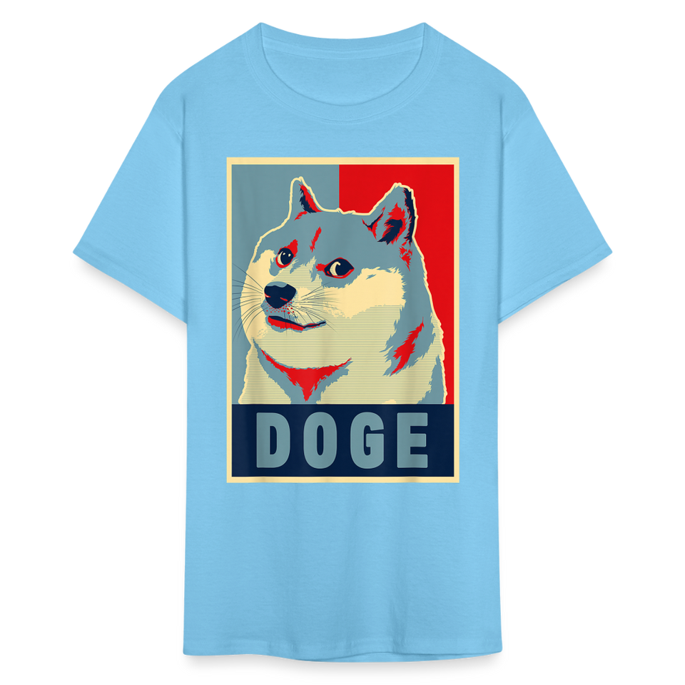 Dogecoin T Shirt Tee Wallstreetbets Doge Coin Crypto Bitcoin T-Shirt Size S-6XL - aquatic blue