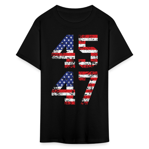 President Donald Trump 45 47 2024 shirt Vintage USA Flag Pro Trump Tee Gifts - black