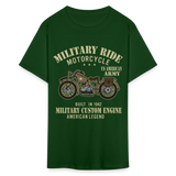Military Bikers shirt Motorbike Motorcycling US Army USA T-Shirt size S-6XL - forest green