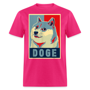 Dogecoin T Shirt Tee Wallstreetbets Doge Coin Crypto Bitcoin T-Shirt Size S-6XL - fuchsia