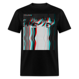 Vaporwave Aesthetic Sad Anime Girl Retro Eboy Egirl Harajuku T-Shirt - black