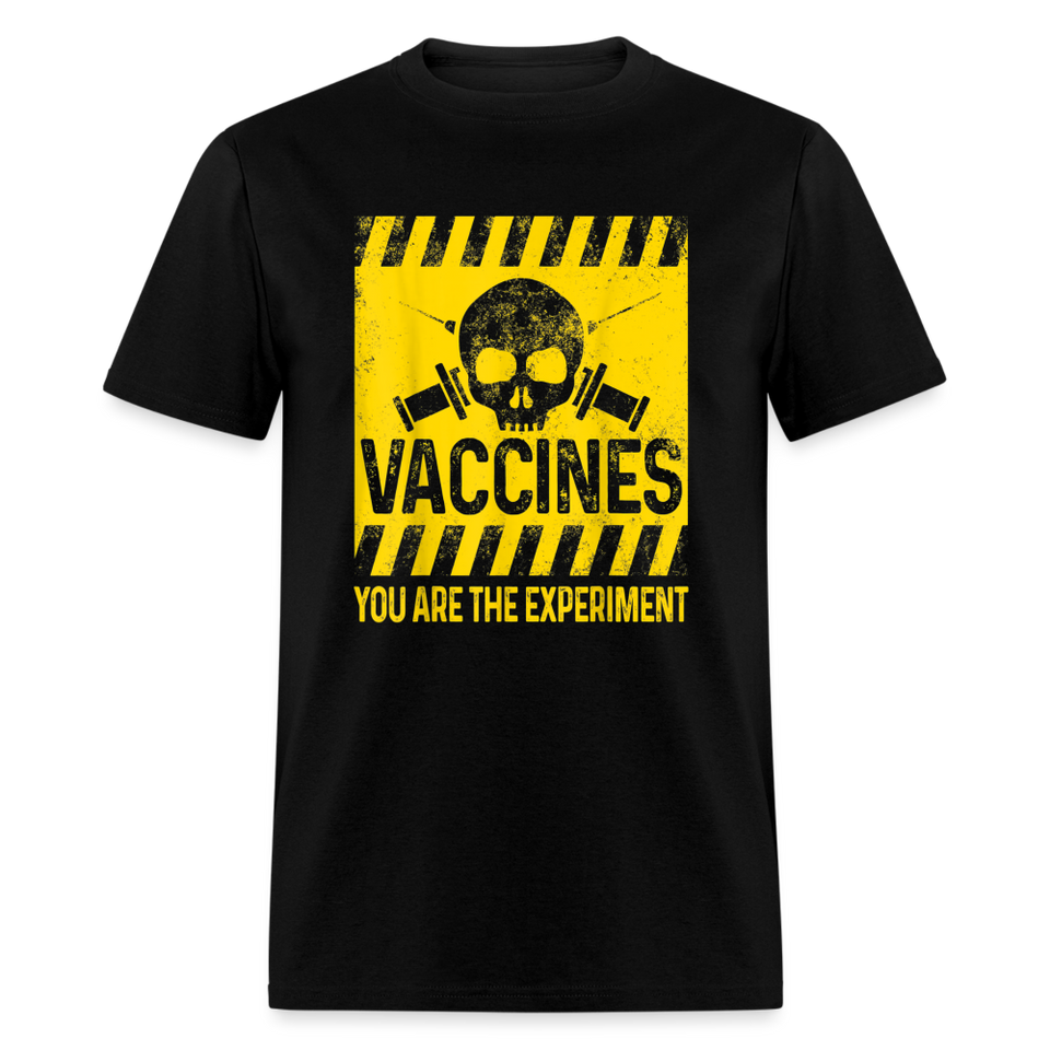 You are the experiment shirt My Body My Choice Vaccine Anti Vax T-Shirt S-6XL - black