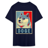 Dogecoin T Shirt Tee Wallstreetbets Doge Coin Crypto Bitcoin T-Shirt Size S-6XL - navy