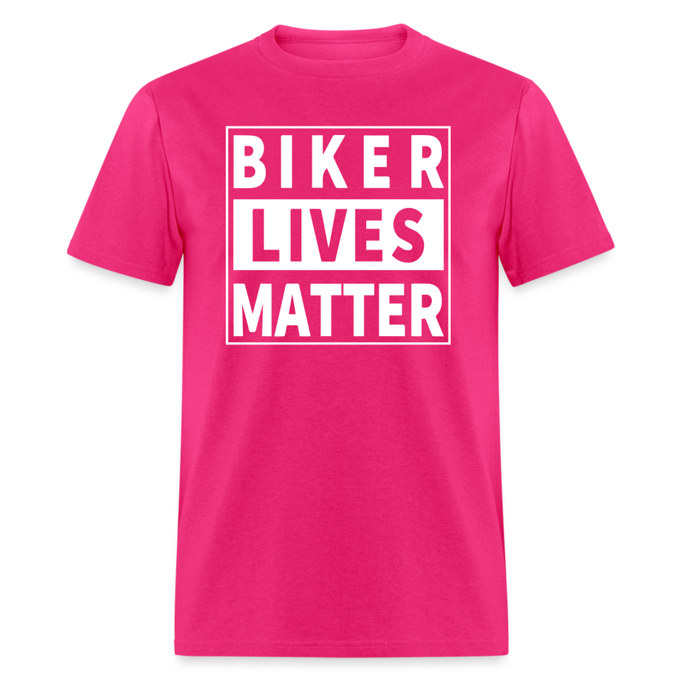 Biker Lives Matter Shirt Motorcycle Biker Rider t shirt Size S-6XL - fuchsia