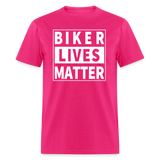 Biker Lives Matter Shirt Motorcycle Biker Rider t shirt Size S-6XL - fuchsia