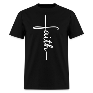 Stand in Faith Shirt - Cross Tee of Peace & Justice T-Shirt | Size S-6XL - black