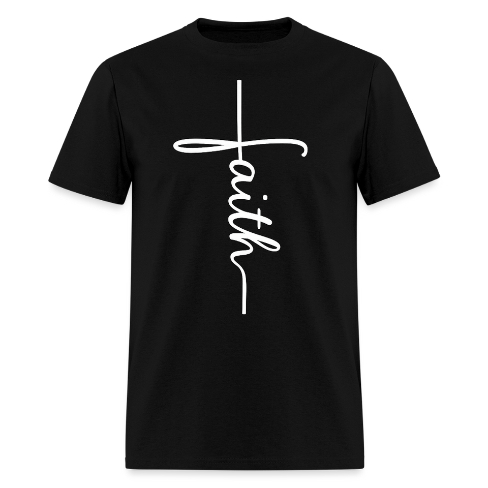Stand in Faith Shirt - Cross Tee of Peace & Justice T-Shirt | Size S-6XL - black
