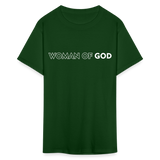 Woman of God shirt Catholic Religious T-Shirt size S-6XL - forest green