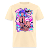 Pretty Anime Cute Demon shirt Sexy Devil Girl Ahegao Hentai Ecchi T-Shirt - natural
