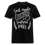 God made Jesus saved shirt Catholic Religious T-Shirt size S-6XL - black