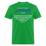 Fraud of 2020 shirt - Election Voter Fraud Biden Trump Funny T-Shirt Size S-6XL - bright green